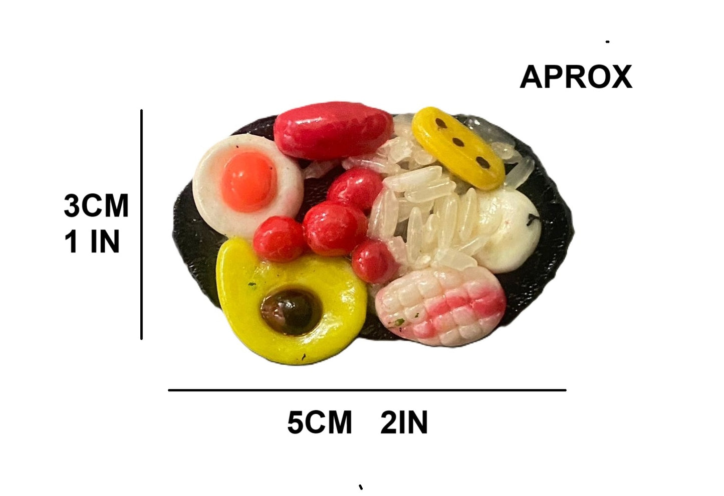 imanes de comida colombiana / Colombian food magnets
