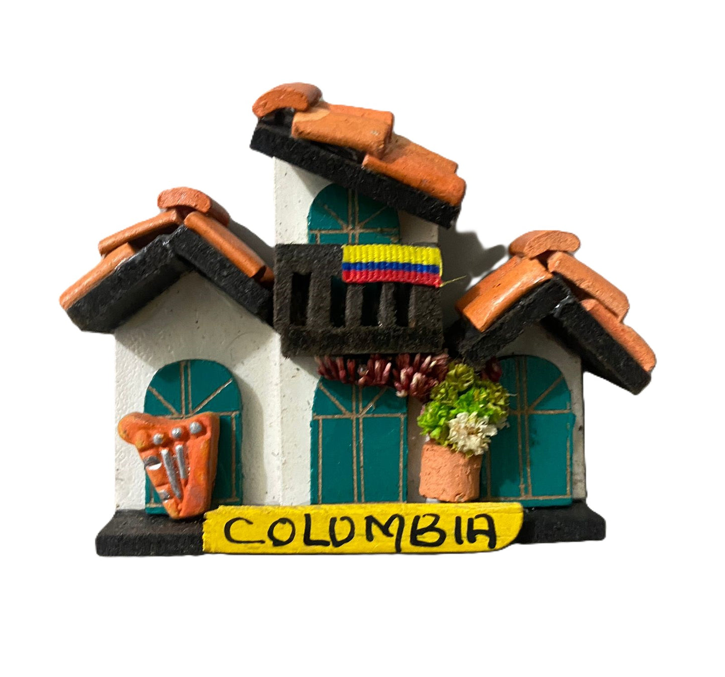 imanes de casas colombianas / Colombian house magnets