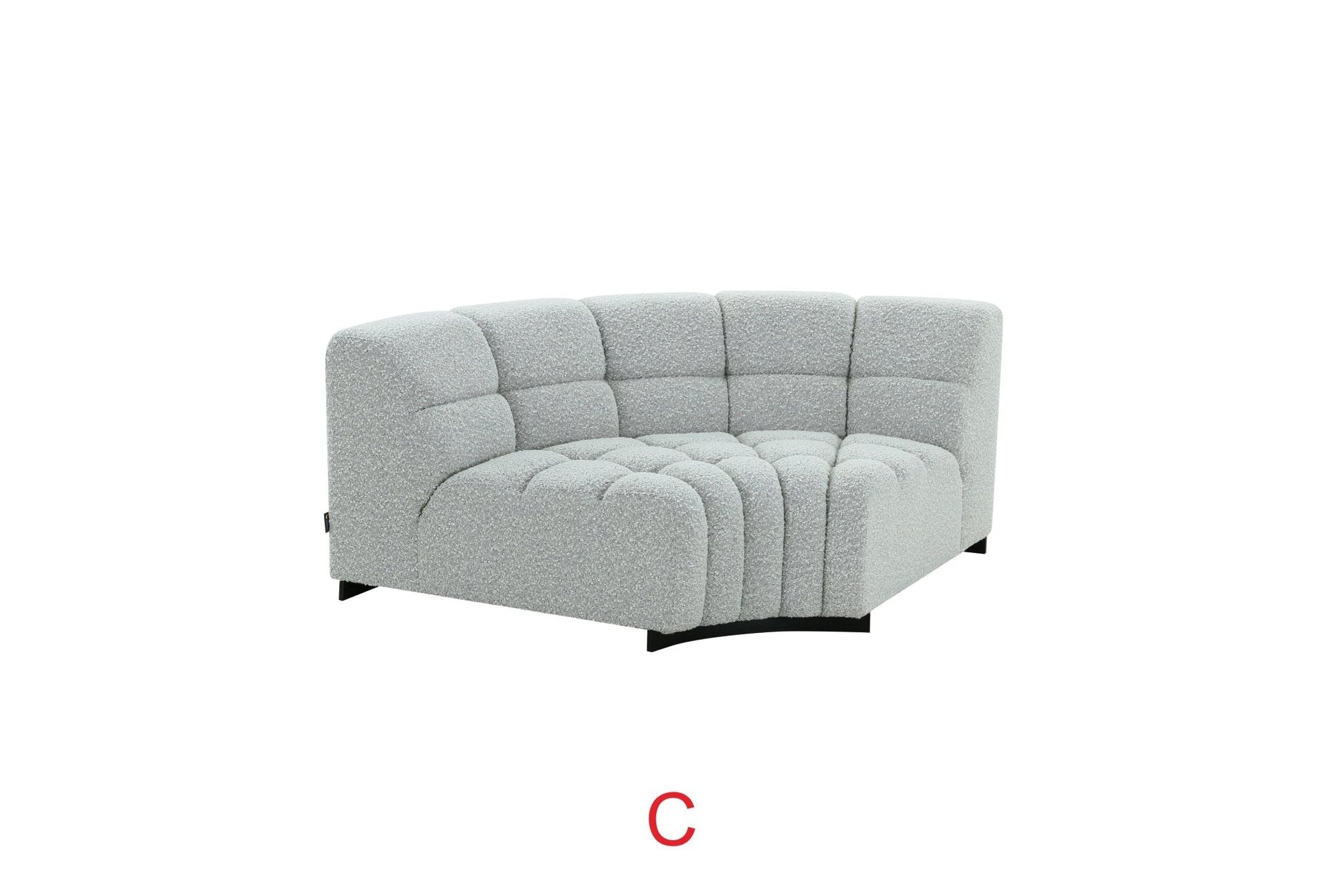 SEC8035GY MODULAR SECTIONAL - ARTISAN FURNITURE