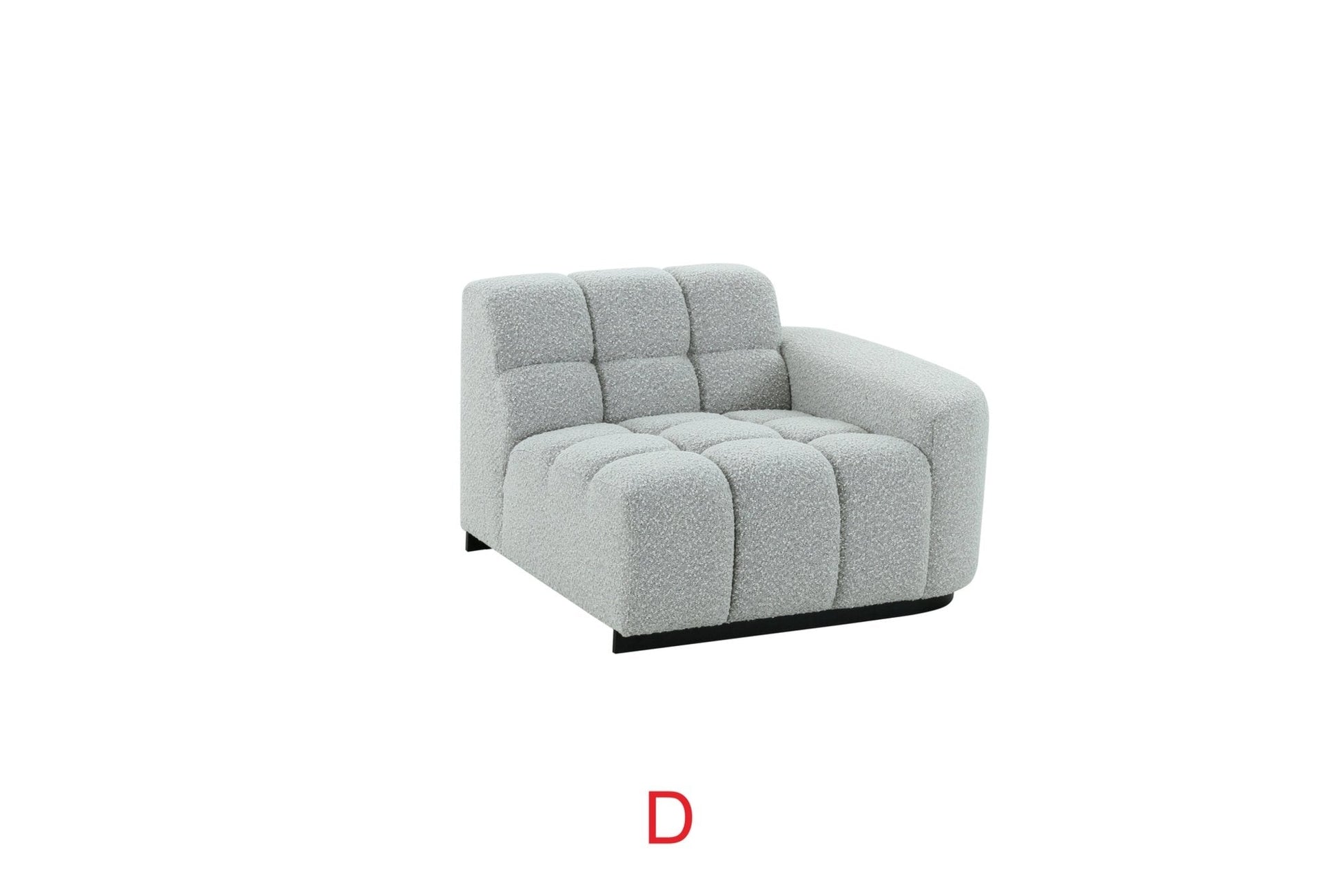 SEC8035GY MODULAR SECTIONAL - ARTISAN FURNITURE