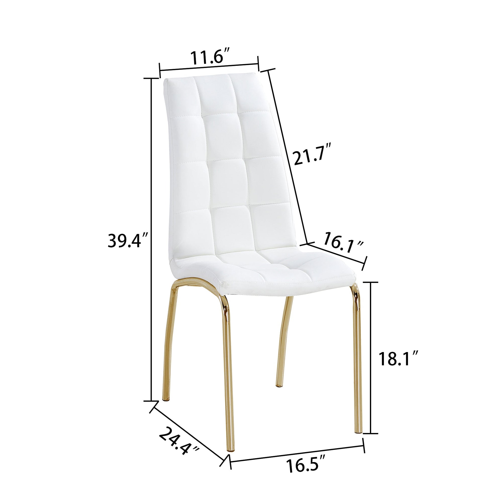 DCK216 DINING CHAIR (SET OF 4)