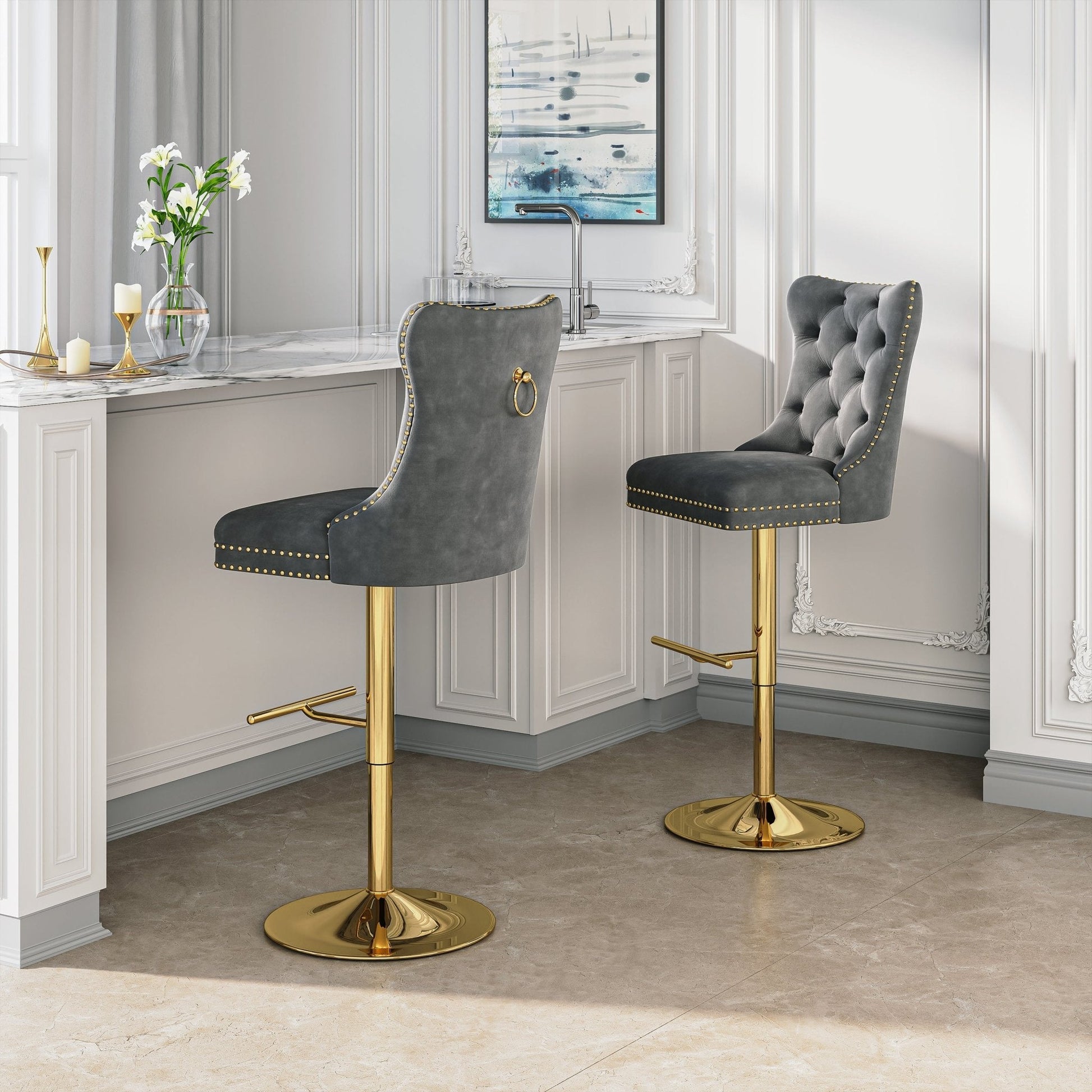 DCK85 BAR STOOL (SET OF 2)