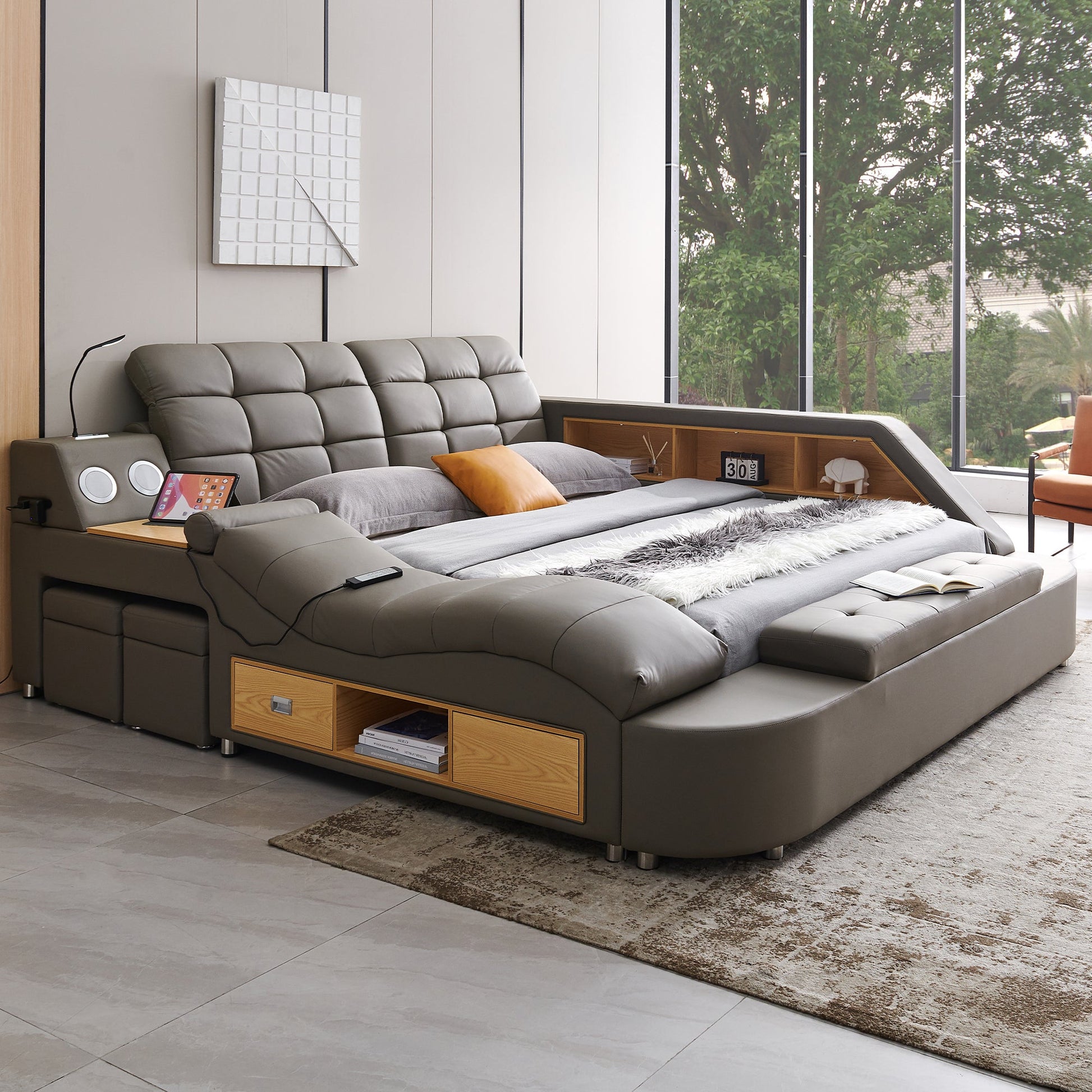 L9016 KING BED/QUEEN BED