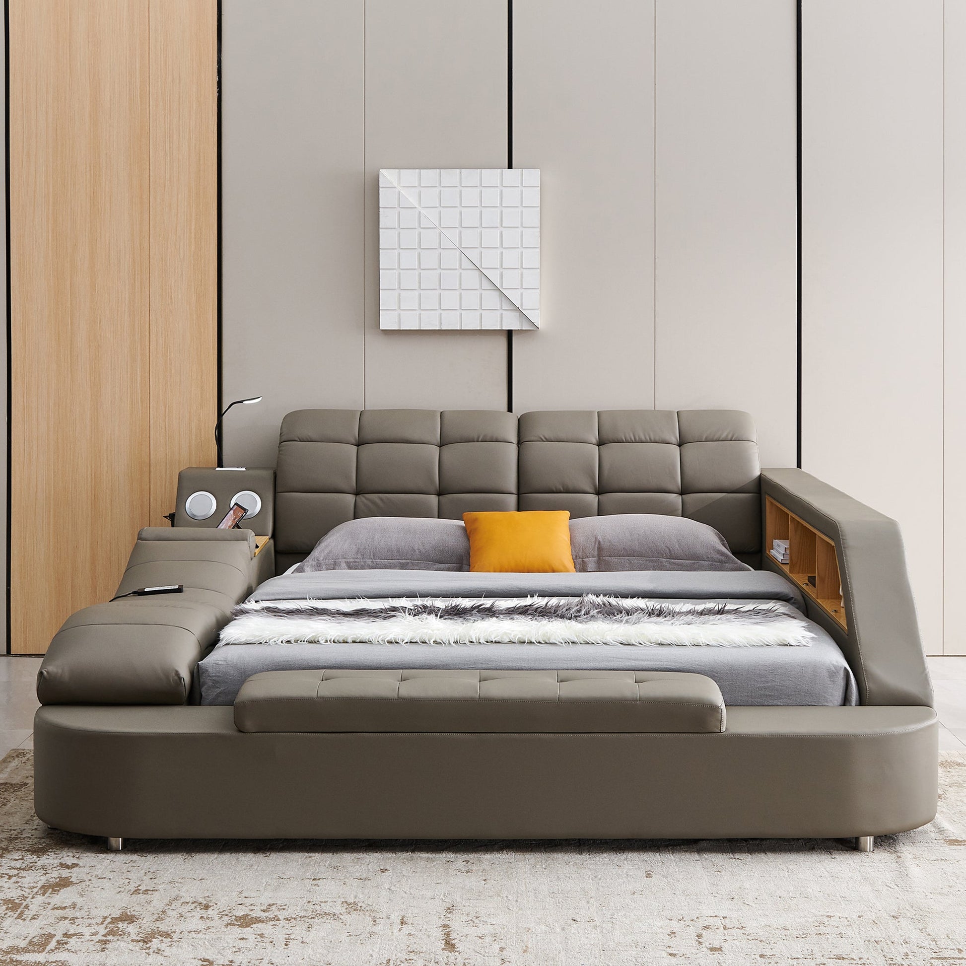 9013 QUEEN BED/KING BED