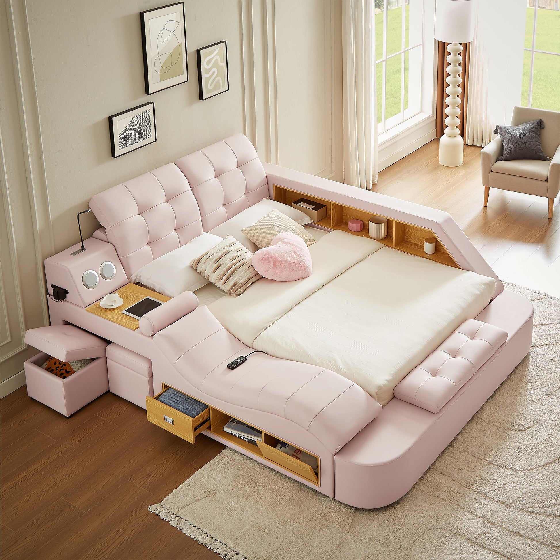 9013 QUEEN BED/KING BED