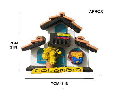 imanes de casas colombianas / Colombian house magnets