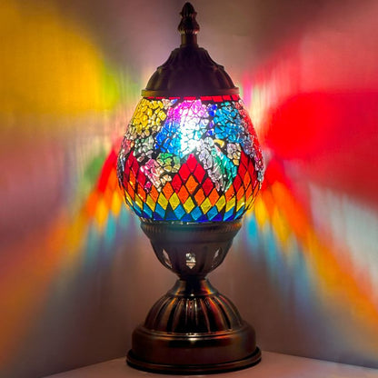 Rainbow Bridge Mosaic Table Lamp